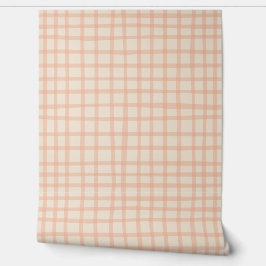 Simples Stripes Rosa Gingham Peel Stick