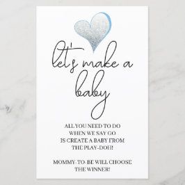 Simples Vamos Mínimo Faça um Bebê, Jogo de Chá de 