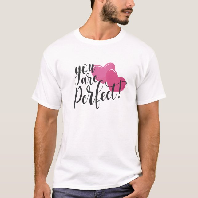 Simples Você É Um Namorados Perfeito | Camiseta (Frente)