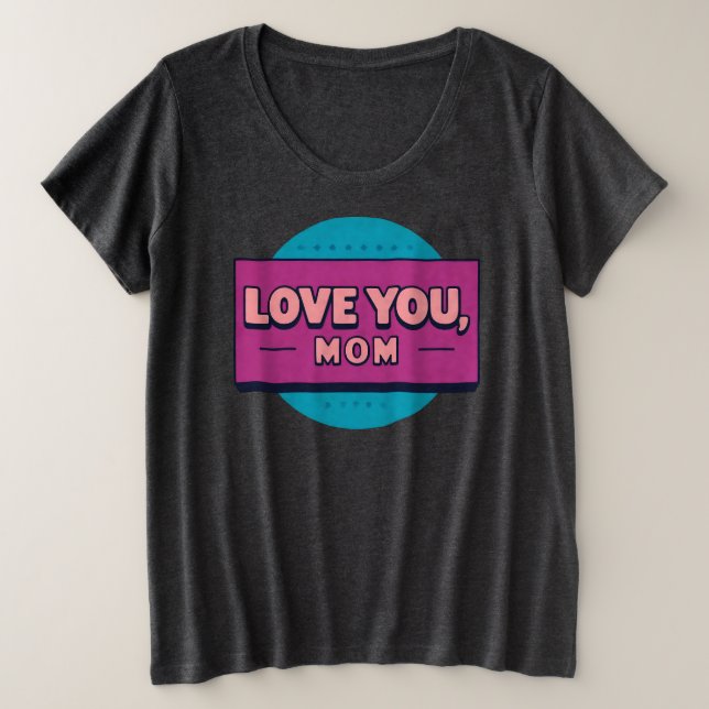 Simplesmente Adorável: A t-shirt "AMOR-TE, MÃE" Mu (Frente do Design)