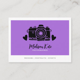 Simplesmente Cartões de visitas de câmara de vídeo
