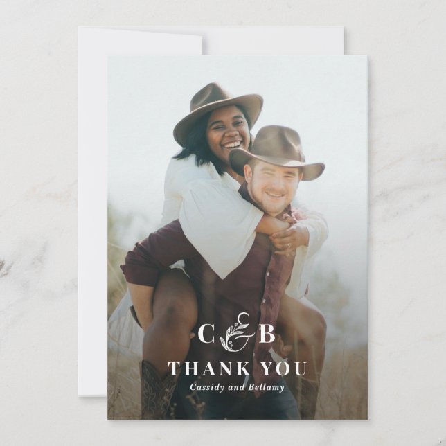 Simplesmente Esplêndido Cartão De Nota De Obrigado (Frente)