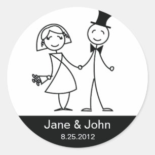 Simplesmente etiqueta do casamento do amor