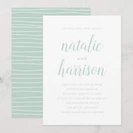 Simplicidade | Convite Para Casamento