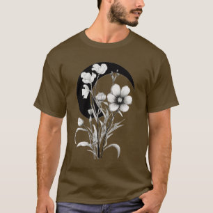 Simplicidade Elegante: Design de Camiseta Solitári
