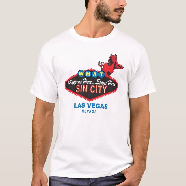 Sin City Vegas T-Shirt (Frente)