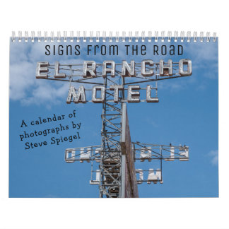 SINAIS DA ESTRADA Calendário Médio de duas Páginas