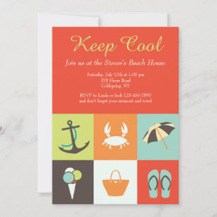 Sinais de Convite de Verão