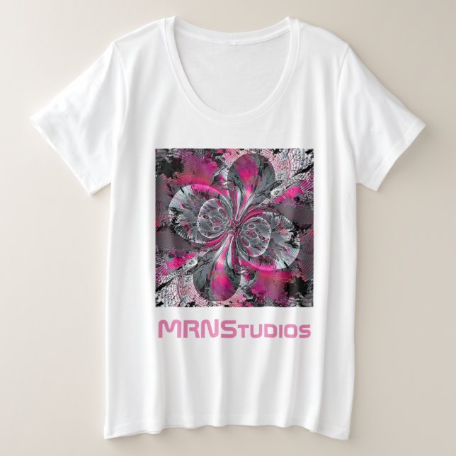 Sinais mistos mais T-Shirt tamanho (Frente do Design)