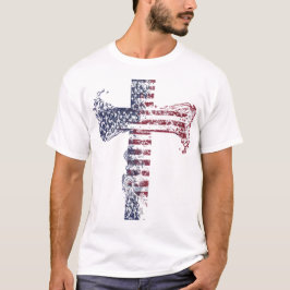 Sinal americano cruzando T-Shirt