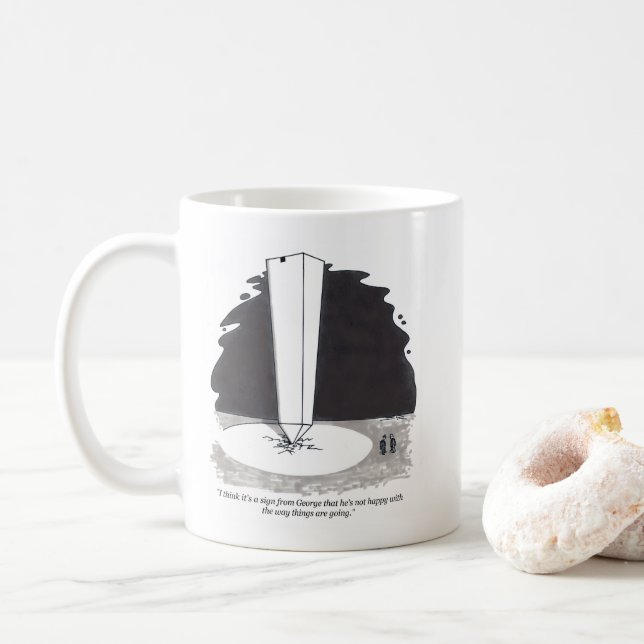 Sinal da caneca George (Com Donut)