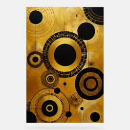 Sinal de acrílico GoldRush 7