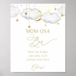 Sinal de Bar Momosa, Poster de Chá de fraldas de B