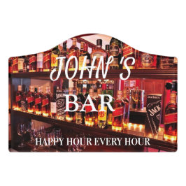 Sinal de Bar Personalizado