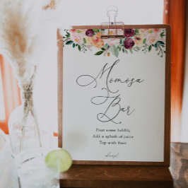 Sinal de Bar Tea Momosa