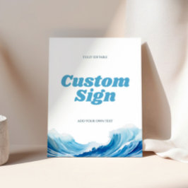 Sinal de bebê no Chá de fraldas do Conselho