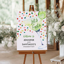 Sinal de Boas Vindas à Festa de Compromisso Lets F