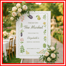 Sinal de Boas-vindas ao Mercado de Agricultores