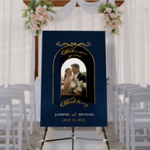 Sinal de boas-vindas do Marinho minimalista e do c