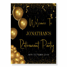 Sinal de boas-vindas do Partido da Reforma Preto e