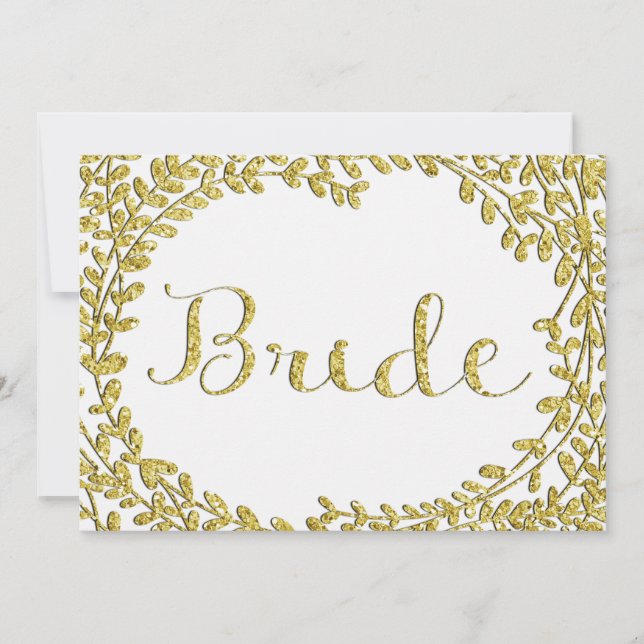 Sinal de Brilho Dourado com brilho (Frente)