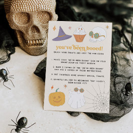 Sinal de Cartão de Jogo de Boo Vizinho para Jogos 