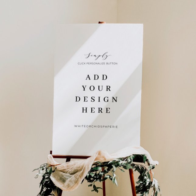 Sinal de casamento 60x90 cm, impressão de sinal de (Criador carregado)