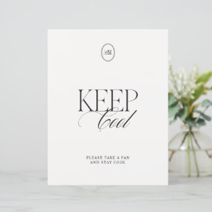 Sinal de Casamento de Ventoinha Minimalista Manten