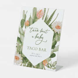 Sinal de Chá de fraldas do Bar Taco