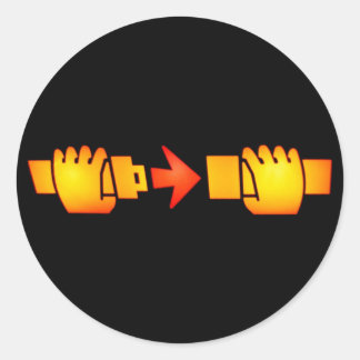 Sinal de Cintura Fixa com Adesivos