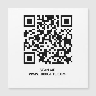 SINAL DE CÓDIGO QR MAGNÉTICO - USE O GERADOR GRATU