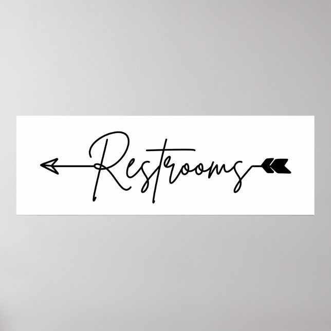 Sinal de direção da restauração à esquerda, Poster (Frente)