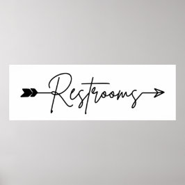 Sinal de direção de reinícios direito, Poster de s