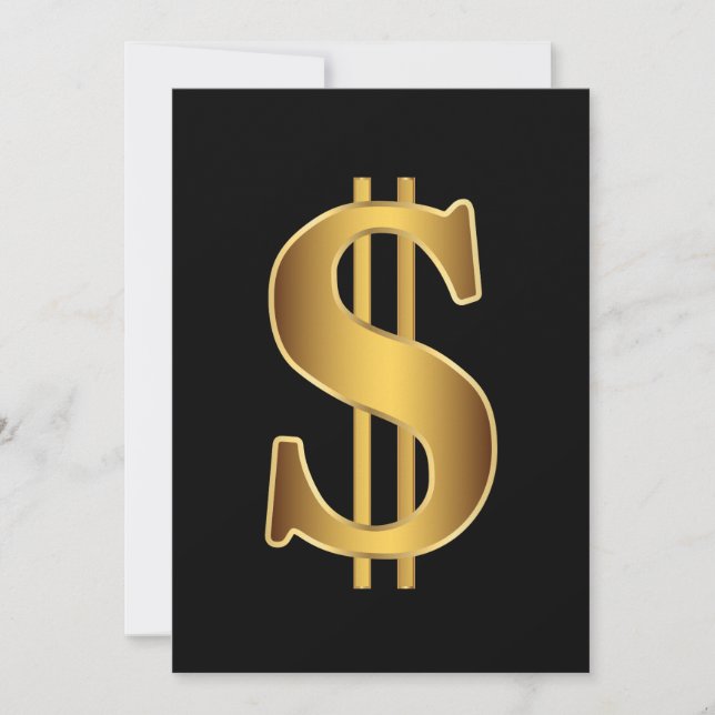 Sinal de dólar (Frente)