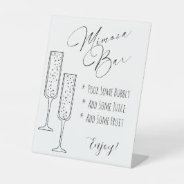 Sinal de exibição Mimosa