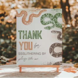 Sinal de Favor de Partido Cobra Editável 8x10 Pole