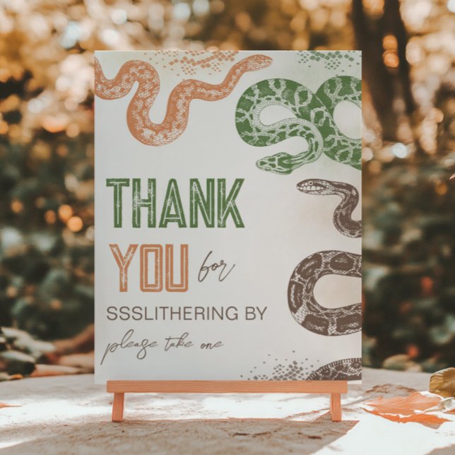 Sinal de Favor de Partido Cobra Editável 8x10 Pole (Criador carregado)