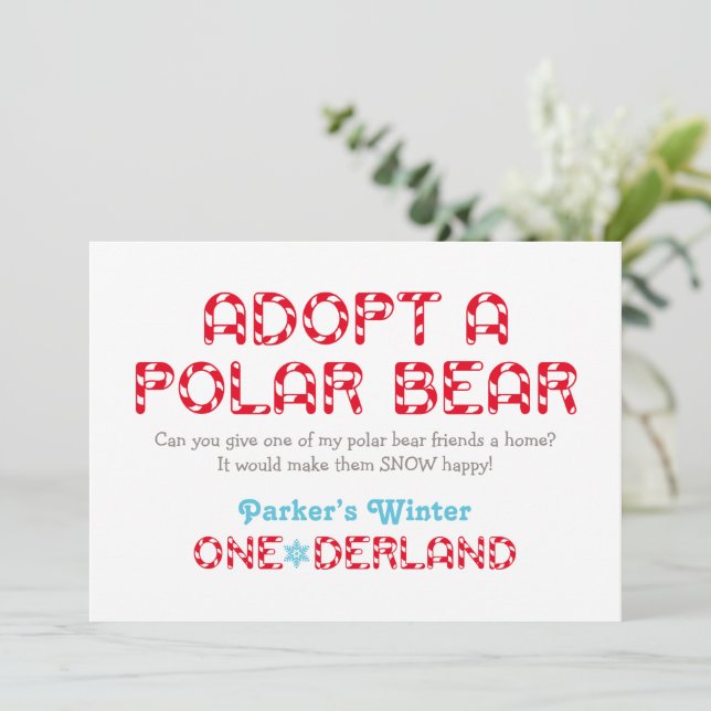 Sinal de Favor do Urso Polar de Birthday, na Irlan (Em pé/Frente)
