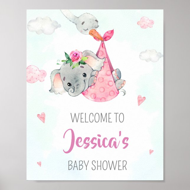 Sinal de festa de boas-vindas da loja poster de el (Frente)