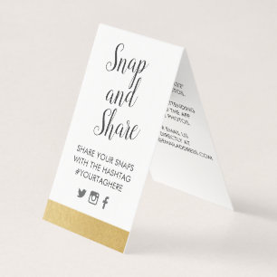 Sinal de Hashtag de Casamento de Casamento de Folh