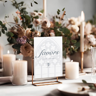 Sinal de Lembranças de Casamento Elegante Clássico