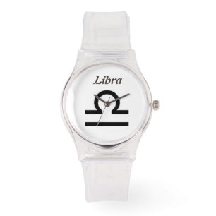 Sinal de Libra do Zodíaco. Relógios para Senhoras.