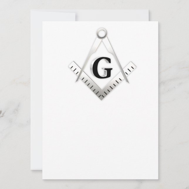 Sinal de maçonaria (Frente)