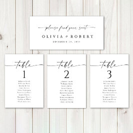 Sinal de Mesa de Cabeça Minimalista