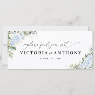 Sinal de Mesa de Cabeceira de Casamento Floral Hor
