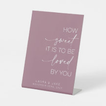 Sinal de Mesa de Deserto - Como É Doce Ser Amado