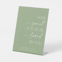 Sinal de Mesa de Deserto - Como É Doce Ser Amado