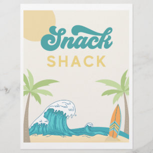 Sinal de Parte do Surf da Shack do surf Sinal de