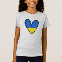 Sinal de Paz Agora Eu Fico Com A Camiseta Ucrânia