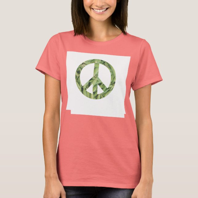 Sinal de Paz - Camisa de Feijões Verdes (Frente)
